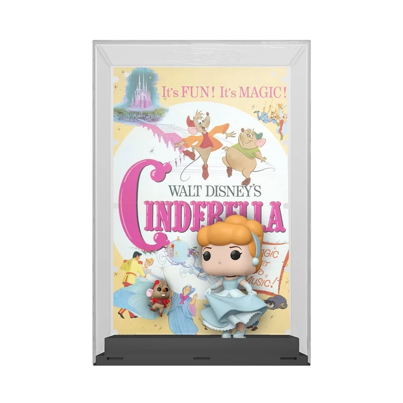 Funko Pop! Movie Poster: Disney - Cinderella - Collectable Vinyl Figure - Gift Idea - Official Merchandise - Toys for Kids & Adults - Movies Fans - Model Figure for Collectors and Display