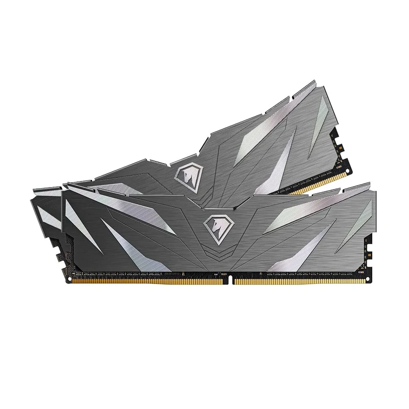 Netac DDR4 3200MHZ 32GB (2 X 16GB) Desktop Memory DRAM Kit C16 XPM2.0 Gaming Memory 32GB with Heat Sink, Black - Image 1