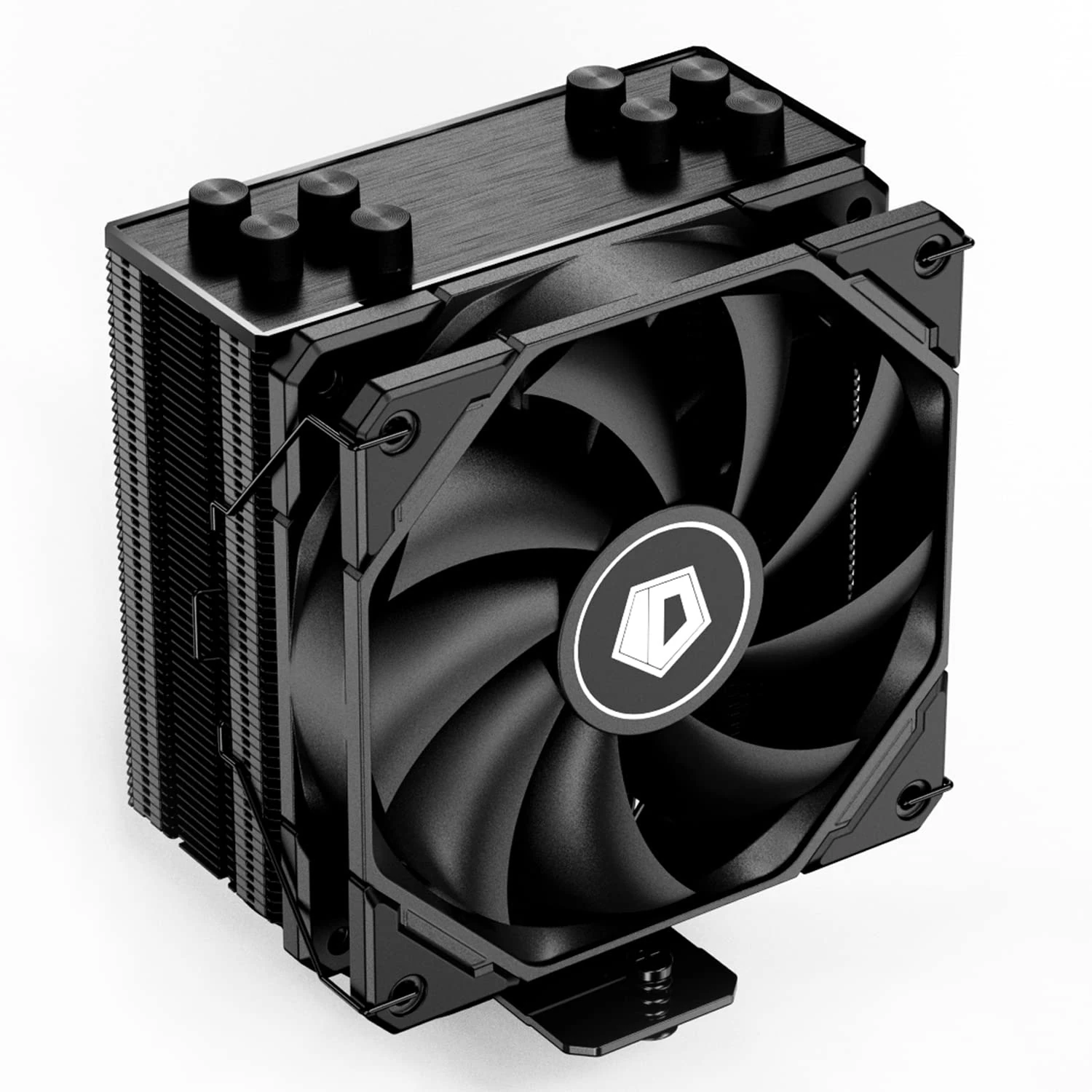 ID-COOLING SE-224-XTS Black CPU Cooler With 4 Heatpipes, 120mm PWM Fan for Intel LGA1700/115X/1200; AMD AM4/AM5