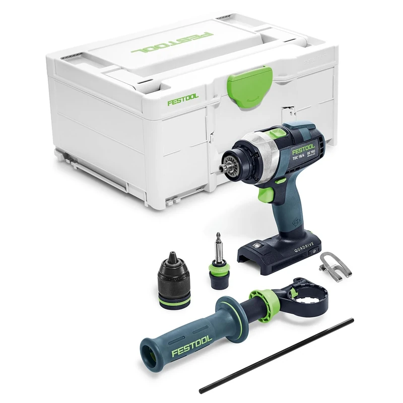 Festool Cordless Drill TDC 18/4 I-Basic QUADRIVE