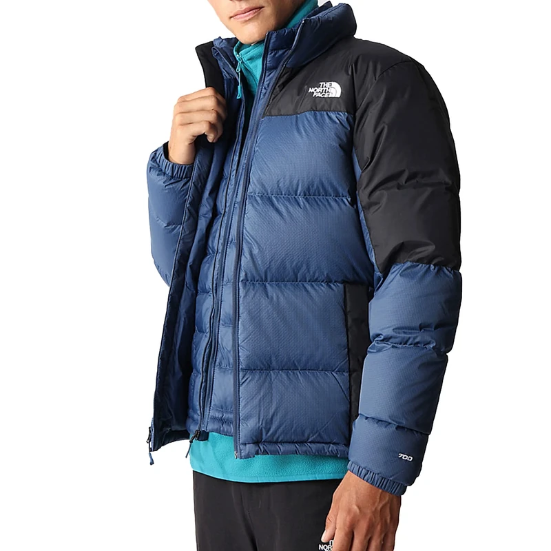 The North Face Diablo Jacket Shady Blue-Tnf Black M