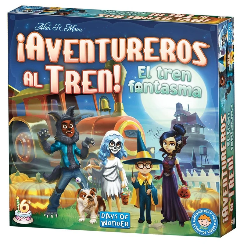 Unbox Now - Adventurers to the Train! The Ghost Train - Board Game