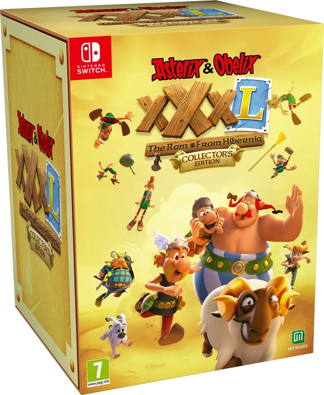 Asterix & Obelix XXXL: The Ram from Hibernia - Collector's Edition (Switch)