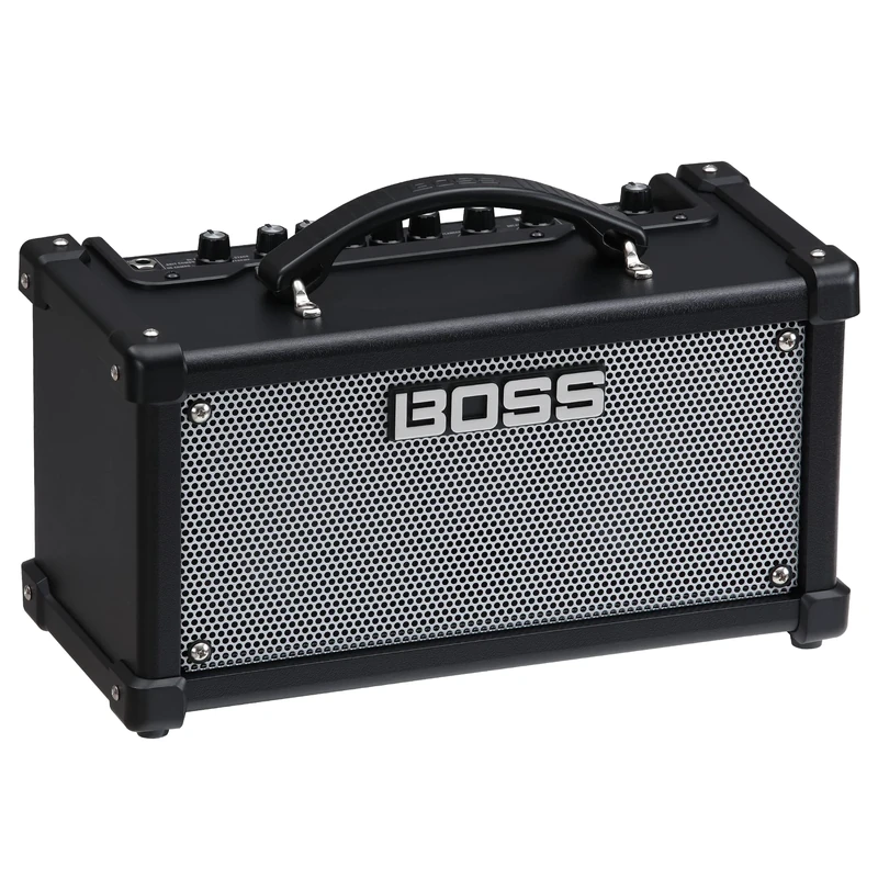 BOSS DUAL CUBE LX Guitar Amp – The Classic Cube. Ultra-versatile desktop amp with pro tones and effects and extended range for performing, recording, and livestreaming.