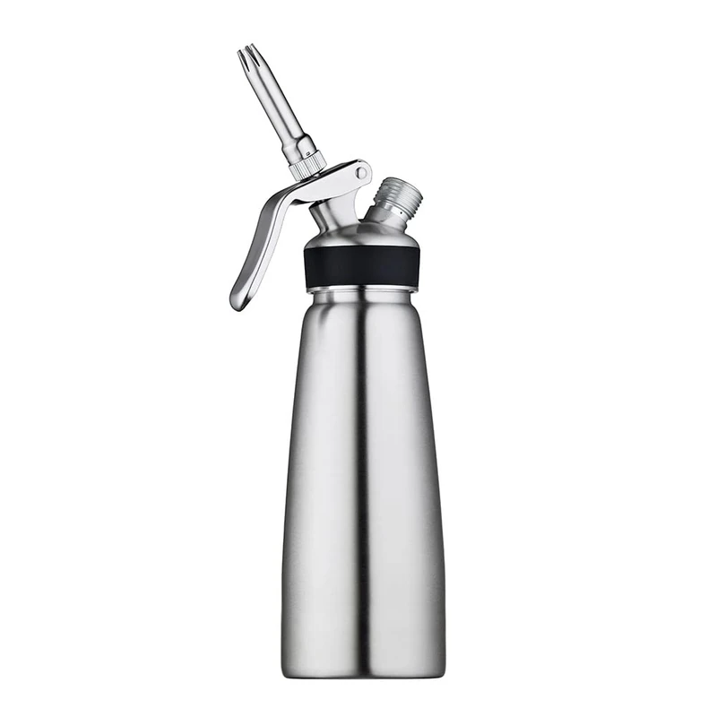 Siphon Cream Mounting 0.5 L Ø 8 x 21 cm Silver Stainless Steel - Image 1
