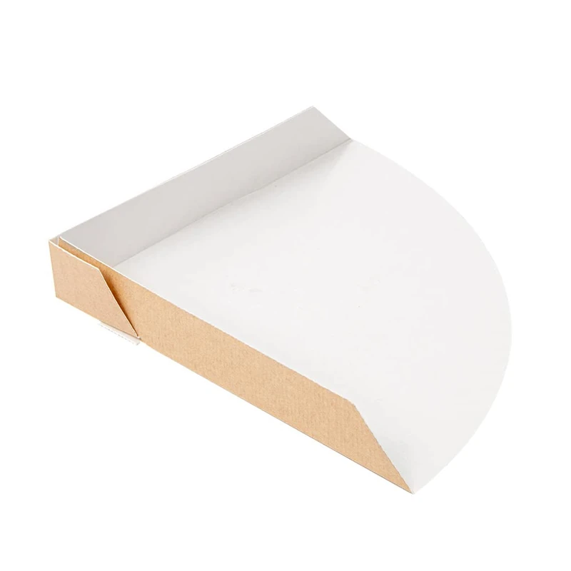 100 Units – Crêpes 'Thepack' 220 g/m2 17 x 17 x 2.5 cm Natural Wavy Cardboard Nano-Micro