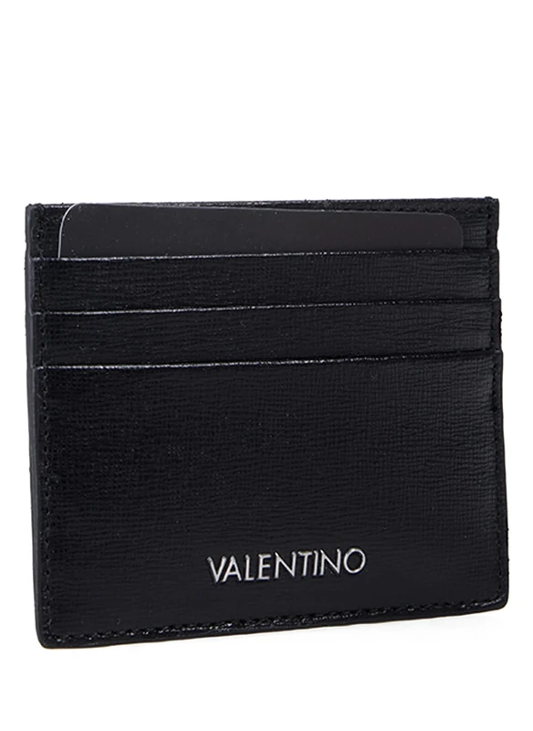 Valentino Unisex Marnier Accessory-Travel Wallet, Black, Talla UNICA