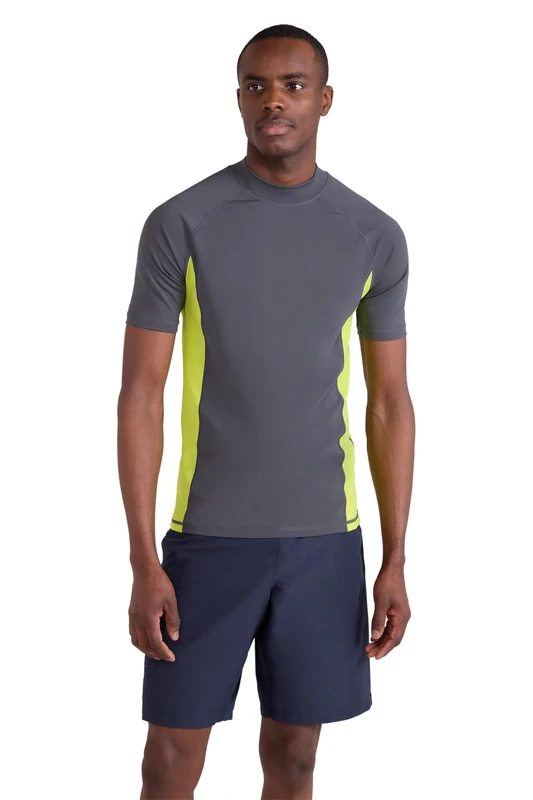 Mountain Warehouse Mens UV Rash Vest - UPF 50+ Swim Shirt