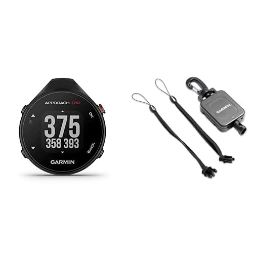 Garmin Approach G12 & Retractable Lanyard