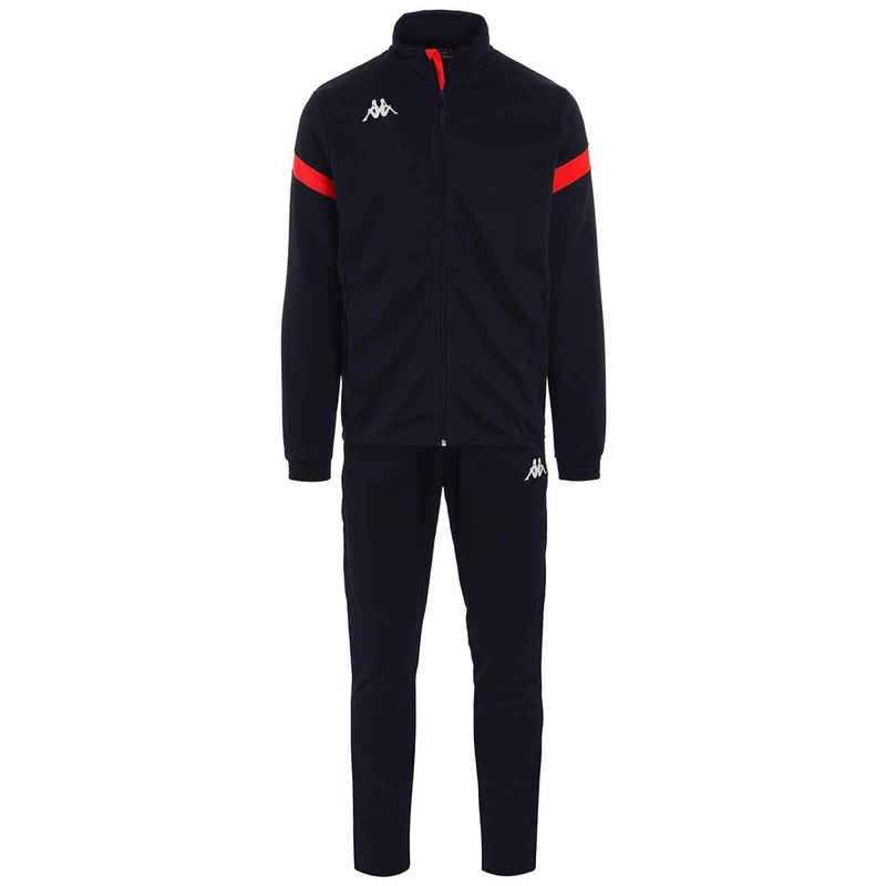 Kappa Mens Dalcito Tracksuit, Blue Marine/red, S EU