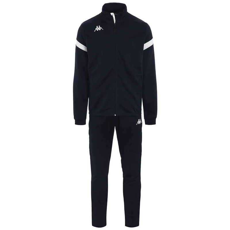 Kappa Mens Dalcito Tracksuit, Blue Marine/White, XXL EU