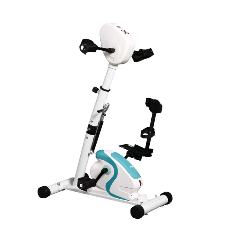 WZXCV Pedal Trainer Electronic Physical Therapy Rehabilitation Stationary Fitness Bike,Arm And Leg Exerciser Machine For Handicap Disabled Stroke 70W Spasm Mode - Image 1