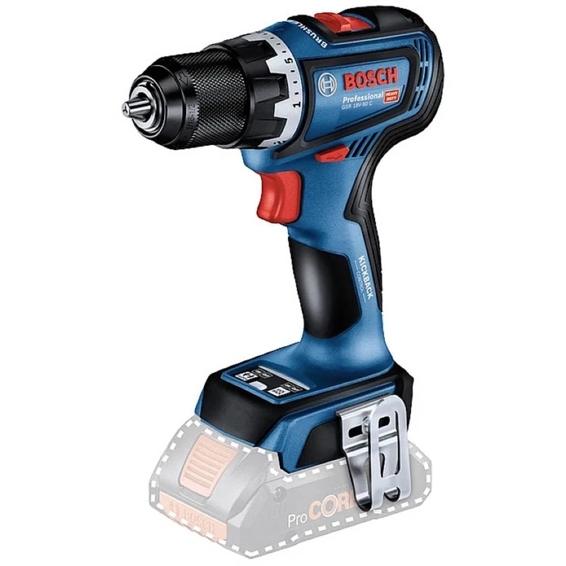 Bosch Professional 18V System Cordless Drill Driver GSR 18V-90 C (Without Battery/Charger)