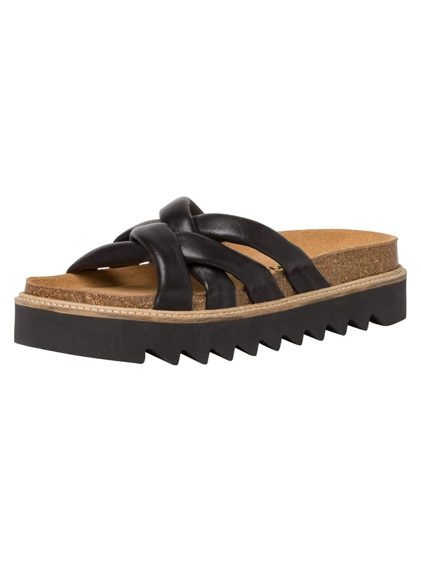 Tamaris Mules 1-1-27402-20, Black, 7.5 UK