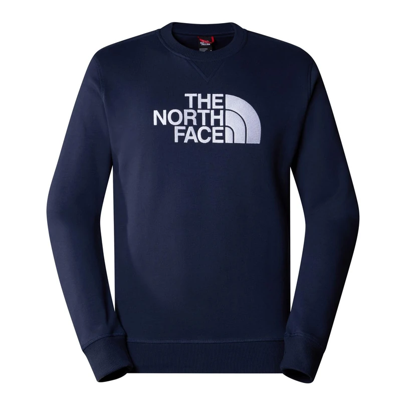 The North Face Drew Peak Crew Sweatshirt Summit Navy S