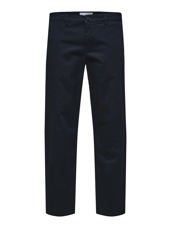 SELETED HOMME Men's SLHSTRAIGHT-New Miles 196 Flex Pants W N Chino, Dark Sapphire, 32/34, Dark Sapphire, 32 W/34 L