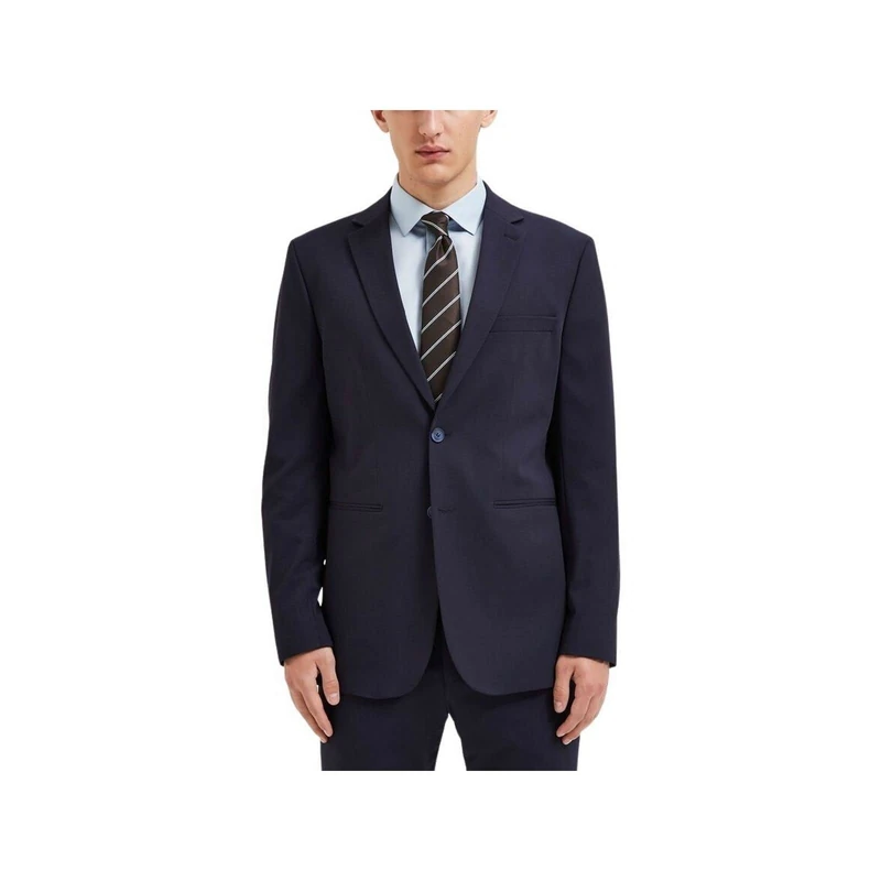 SELETED HOMME Men's SLHSLIM-Liam BLZ Flex B NOOS, Navy Blazer, 94, Blazer Navy, 38L
