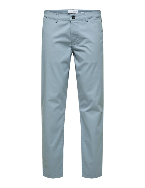SELETED Homme Men's SLHSLIM-New Miles 175 Flex Pants W N Chino, Tradewinds, 31/34, Tradewinds, 31 W/34 L