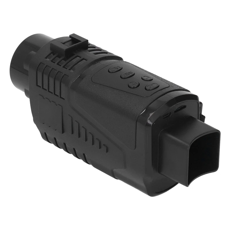 Digital Night Vision Monocular with 5X Infrared, 1.5'' HD TFT Display, Photo & Video Recording, Supports 128GB Memory Card, 1800mAh Battery, 1080P Goggles for Hunting