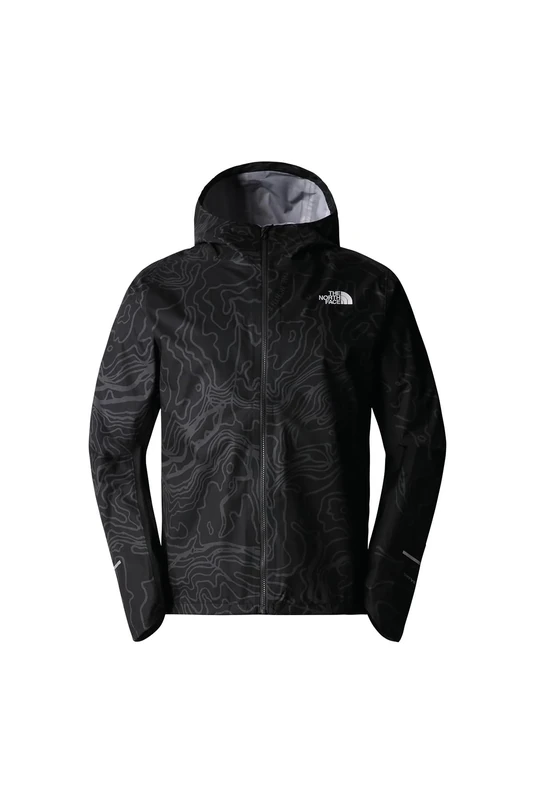 The North Face Printed First Dawn Jacket Tnf Black-Tnf Black Yosemite Print M