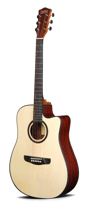 Alysee A120-CE-N Dreadnought Cutaway Electro-Acoustic Guitar - Image 1