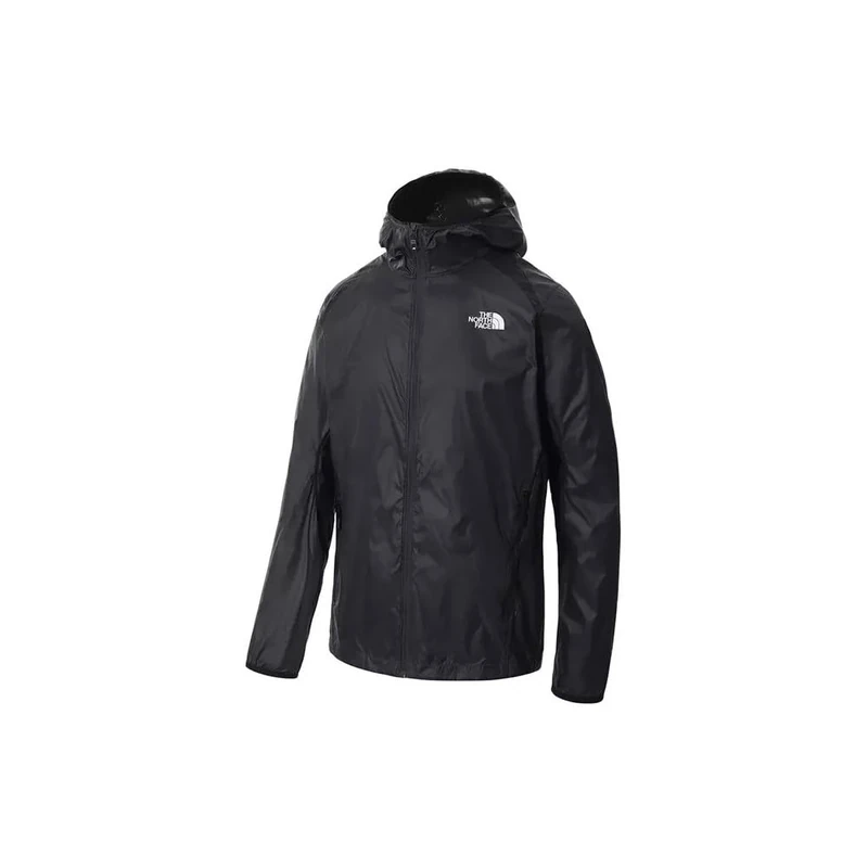 The North Face Ao Wind Fz Jacket Asphalt Grey-TNF Black L - Image 1