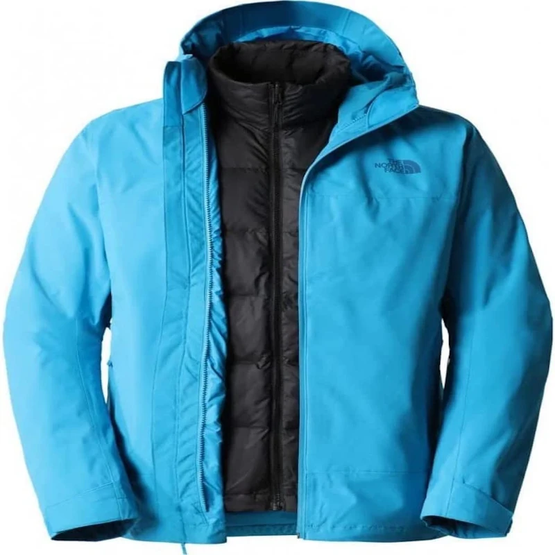 The North Face Mountain Light Jacket Acoustic Blue-Tnf Black L