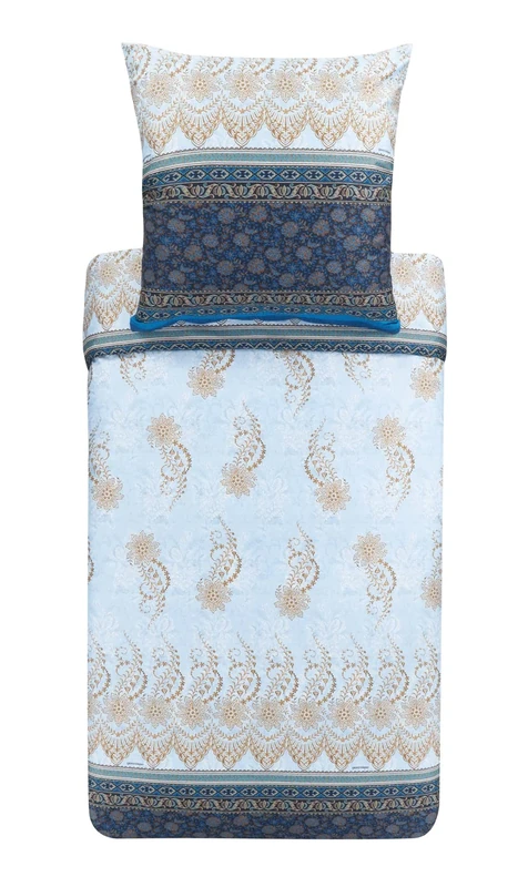 Bassetti Finest original bed linen in typical design for high demands, various models to choose from (single bed 140 x 200 cm / 70 x 90, Oristano B1)