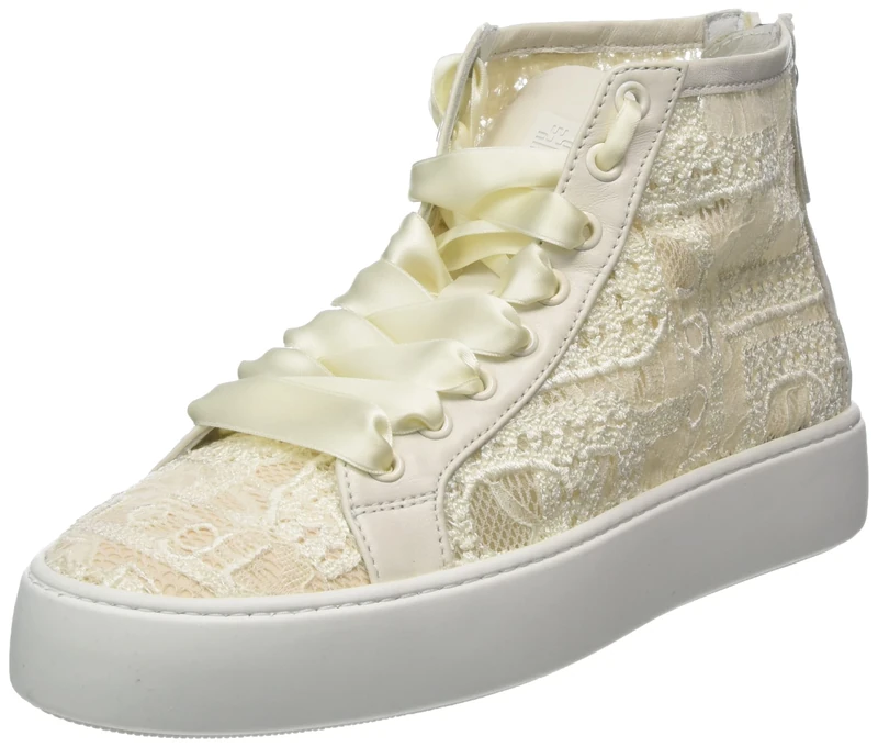 HÖGL Women's Rose Sneakers, Cream, 38 EU X-Weit