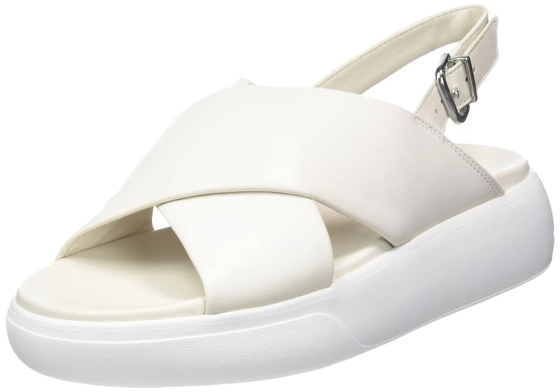 HÖGL Women's Alma Sandals, Cream, 36 EU X-Weit