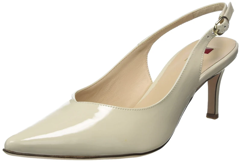 HÖGL Women's Boulevard 60 SL Court Shoes, Cream, 35 EU X-Weit