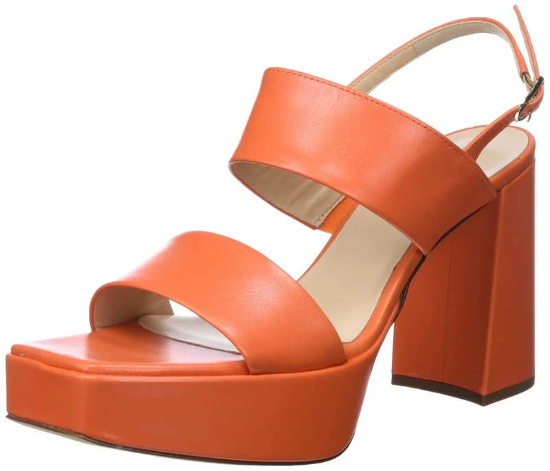HÖGL Women's Cindy Court Shoes, orange, 37.5 EU X-Weit