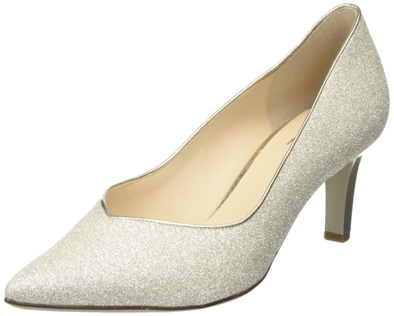 HÖGL Women's Tiara Pump, Platinum, 3.5 UK