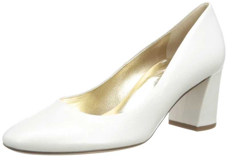 HÖGL Women's Studio 50 Pump, Pearl-White, 2 UK