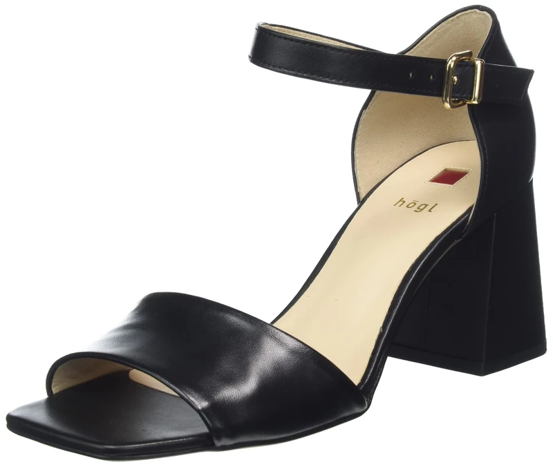 HÖGL Women's Beatrice Sandals, black, 40 EU X-Weit