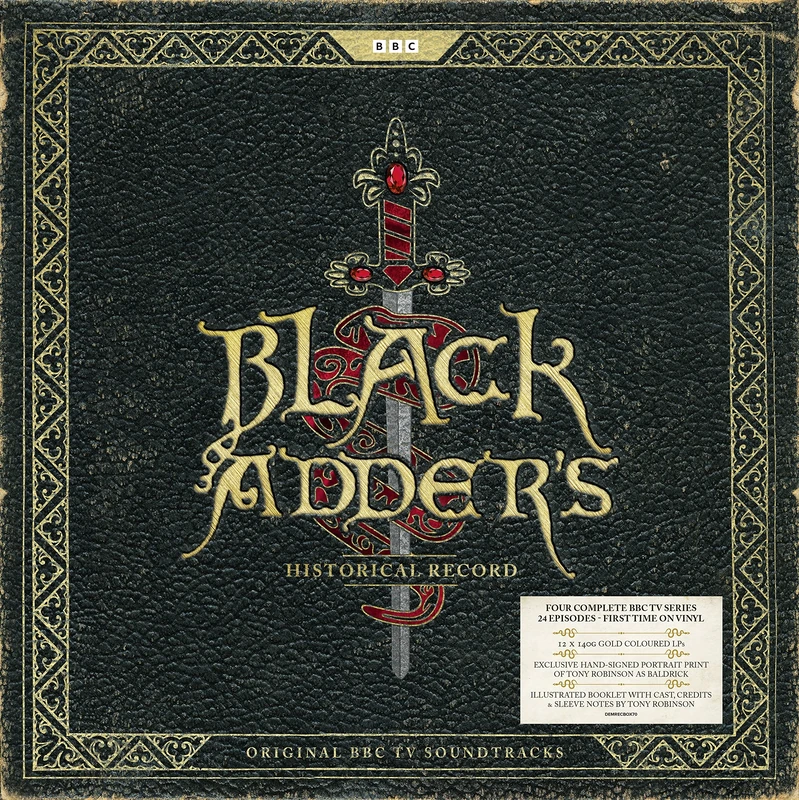 Blackadder's Historical Record: 40th Anniversary - Tony Robinson Signed Edition (12 x 140 g Gold Vinyl) [VINYL]