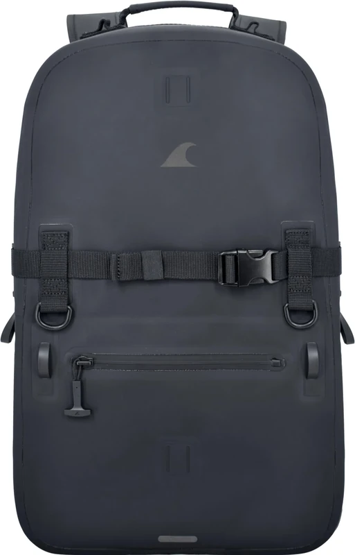 Breakwater Supply™ 100% Waterproof Submersible Backpack, Laptop Storage, Airtight Zippers | Travel Outdoors | Fogland 25L 15L, Fogland 25l (Stealth Black), 25L, Backpack