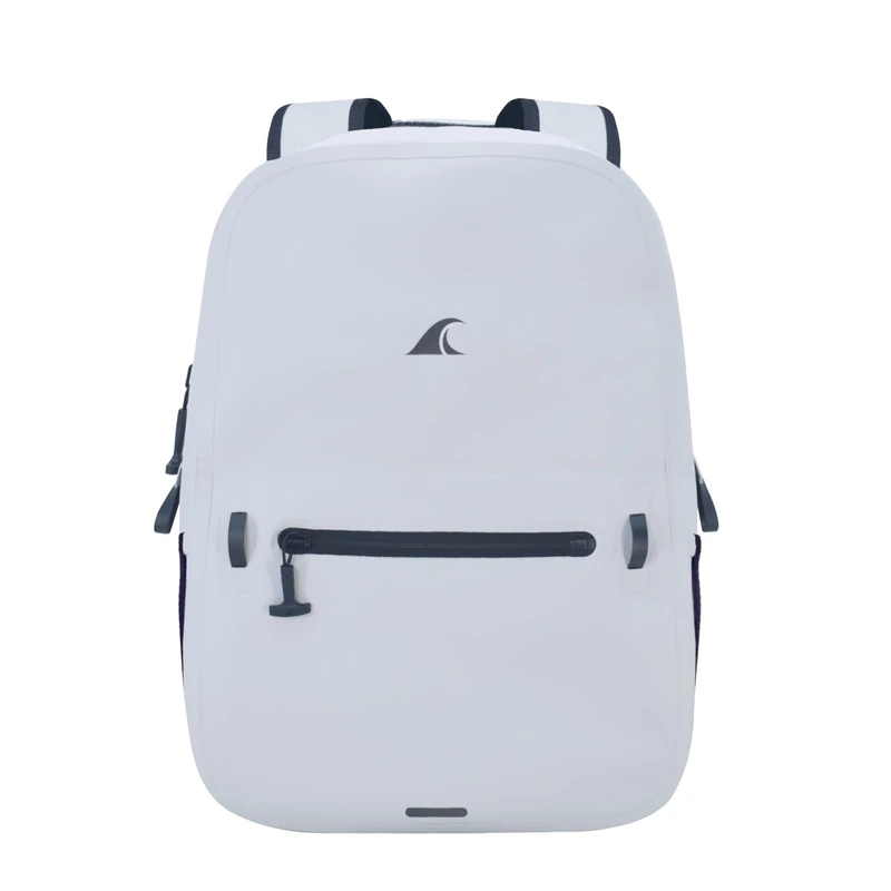 Breakwater Supply™ Waterproof IP68 Submersible Backpack with Airtight Zippers | Laptop Travel Outdoors | Fogland 25L 20L 15L, Fogland 20l (Fog White), 20L US, Backpack