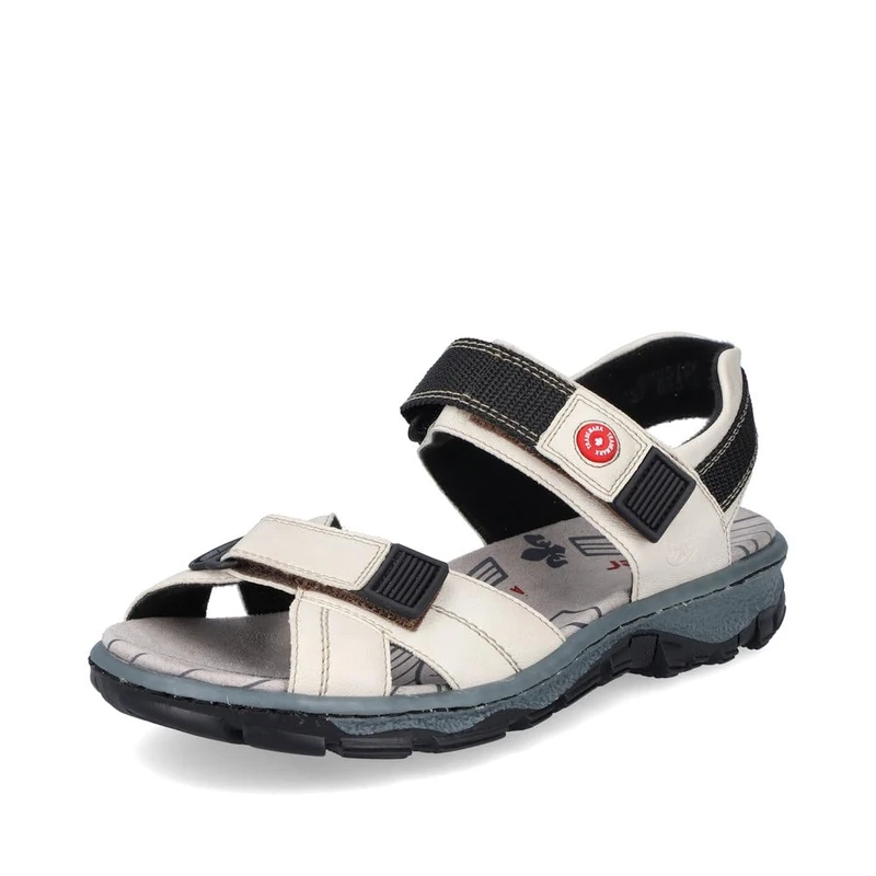 Rieker Ladies Sport Sandals 68851-80 - White Leather - UK Size 8 - EU Size 42 - US Size 10