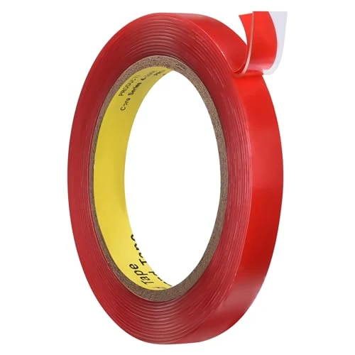UPwoktem Double Sided Tape, Industrial Very High Bond Waterproof Mounting Tape, 20Feet Length 0.4 Inch Width VHB Heavy Duty Foam Tape