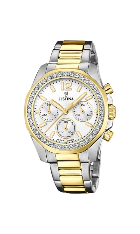 Festina Relojes Unisex Analogue Digital Quartz Watch with 0 Strap, Multicolored, Modern - Image 1