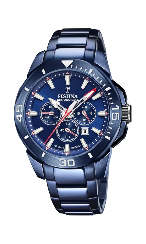 Festina Chronographs Special Edition, Blue, 11.5, Sporty