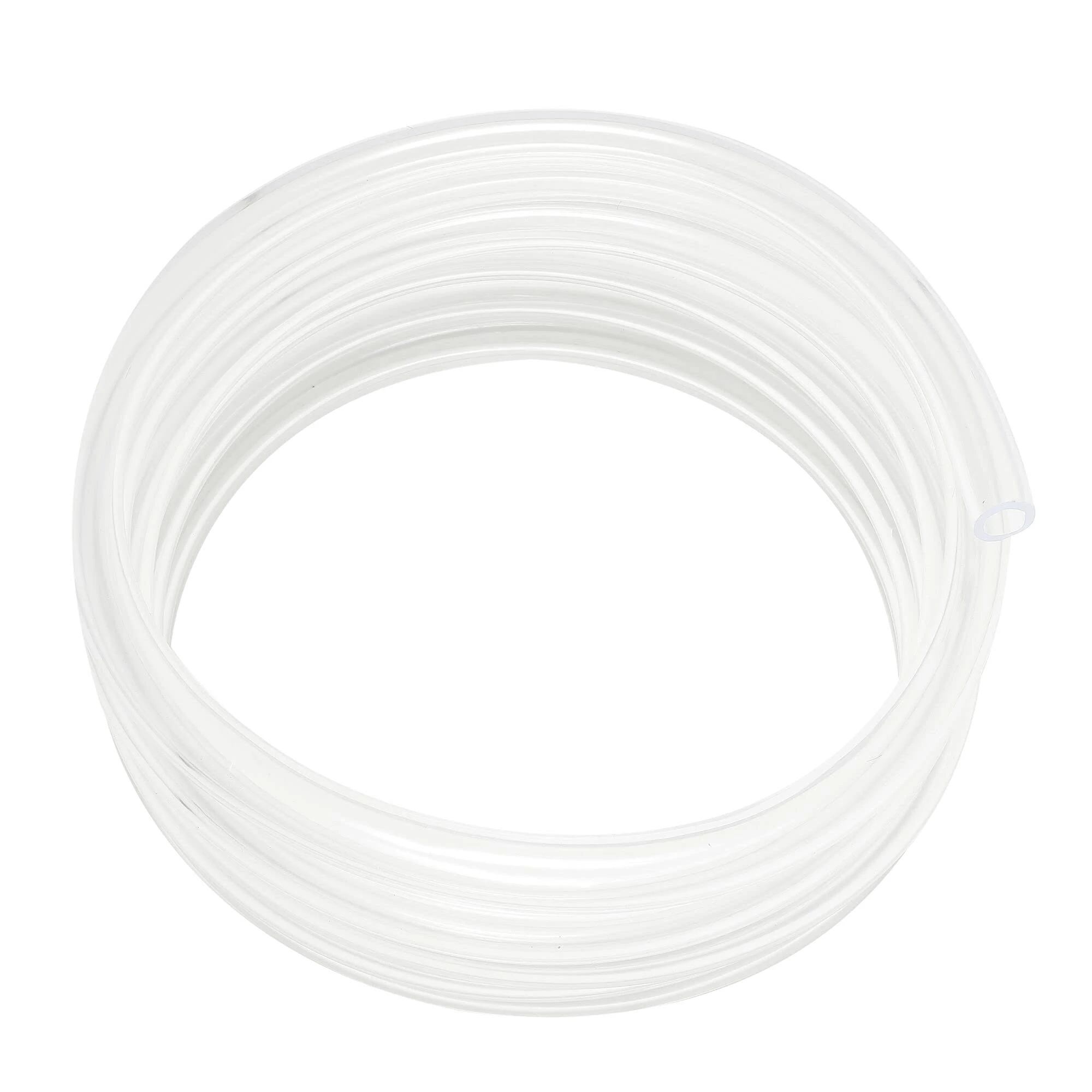8mm ID x 11mm OD - 5m Length PVC Clear Hose Vinyl Tubing, Food Grade Plastic Flexible Tube Pipe for Transfer Water Oil air
