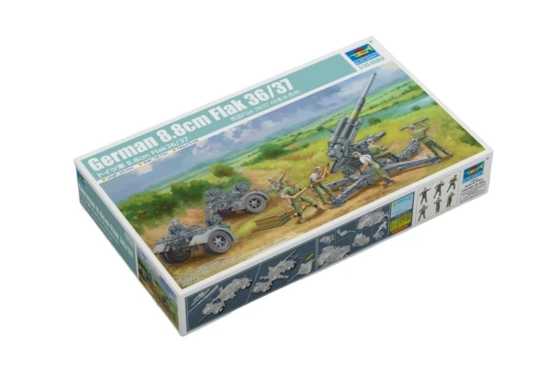 2359 Trumpeter 1:35 - German 8.8cm Flak 36/37