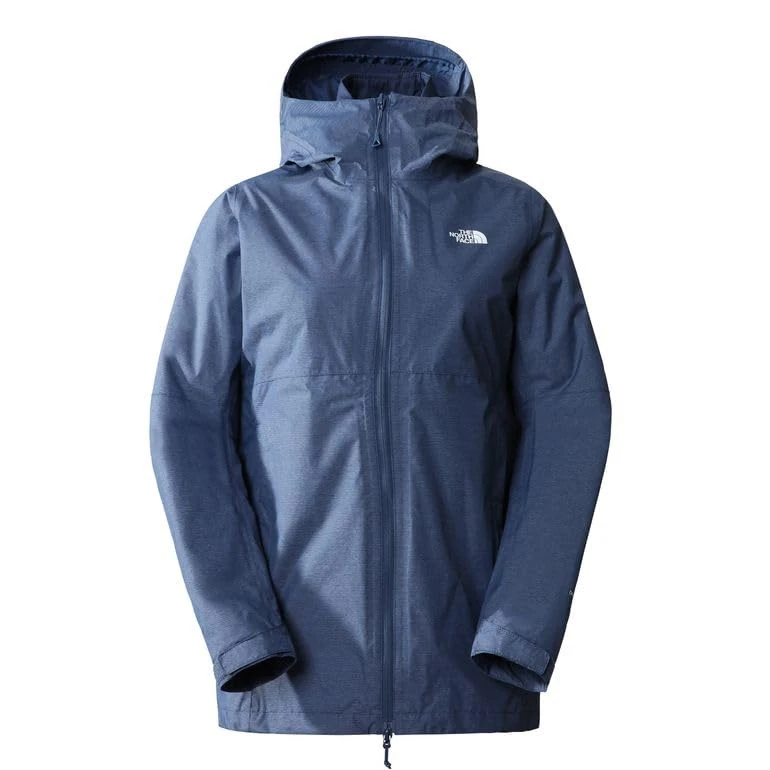 The North Face Hikesteller Jacket Shady Blue White Heather-Summit Navy S