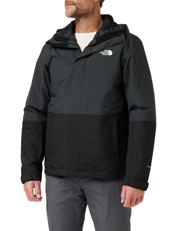 The North Face New Synthetic Triclimate Jacket Asphalt Grey-Tnf Black XS