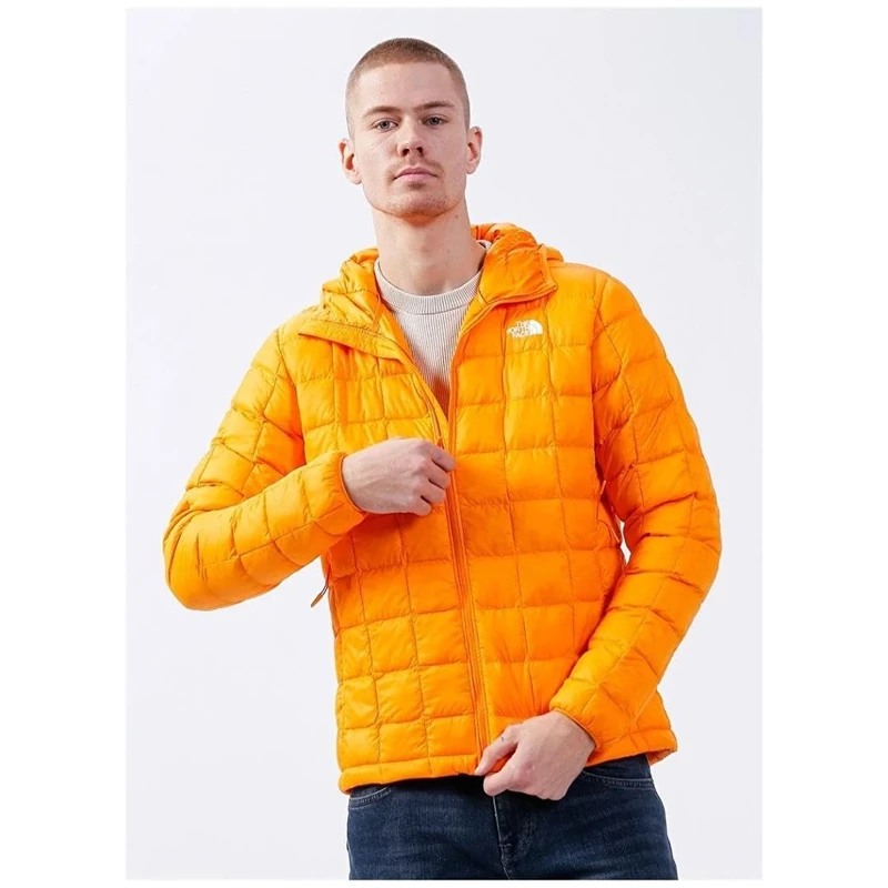 The North Face Thermoball Jacket Cone Orange-Tnf White Logo XL