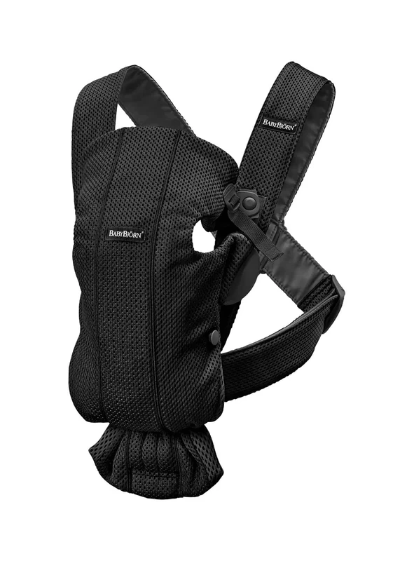 BabyBjörn Baby Carrier Mini, 3D Mesh, Black