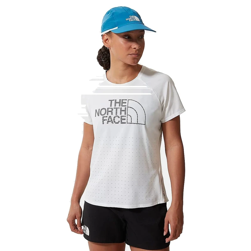 The North Face Flight Weightless T-Shirt TNF White-Lavender Fog Fernando Elvira Collab Print XL