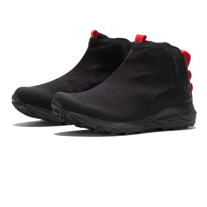 HAGLOFS Men's L.I.M ZT GTX MID Trekking Shoes, True Black, 7 UK